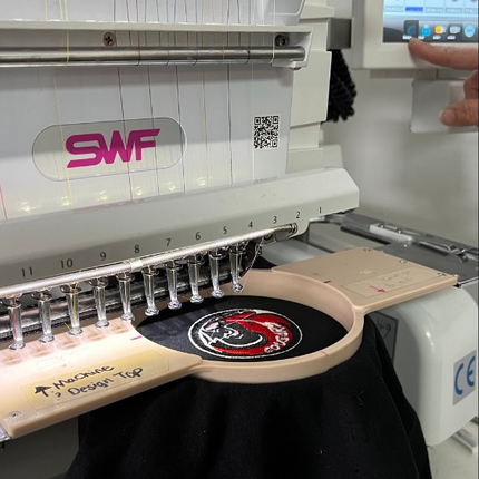 Embroidered Team Hoodie